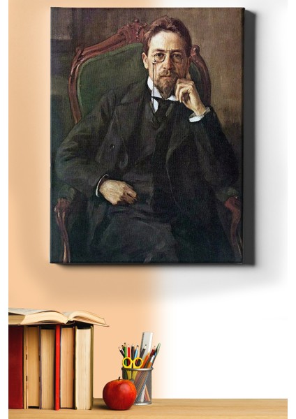 Sayılarla Boyama Seti Kasnaklı Çehov - Memurun Ölümü 70 x 90 cm