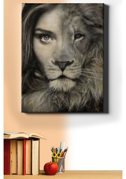 Sayılarla Boyama Seti Kasnaklı Vahşi Güzellik 2 60 x 75 cm