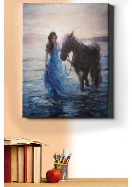 Sayılarla Boyama Seti Kasnaklı Düş Yolcusu 70 x 90 cm
