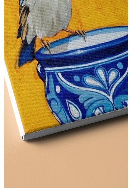 Sayılarla Boyama Seti Kasnaklı Kuş 70 x 90 cm