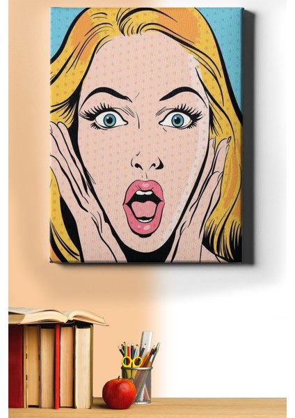 Sayılarla Boyama Seti Kasnaklı Hayret 60 x 75 cm