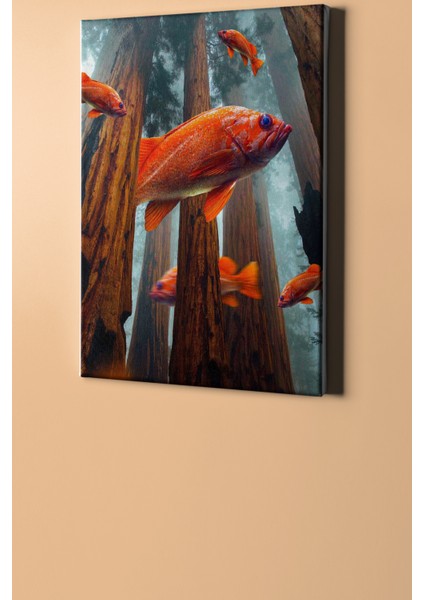 Sayılarla Boyama Seti Kasnaklı Orman Denizi 50 x 65 cm fiyatları