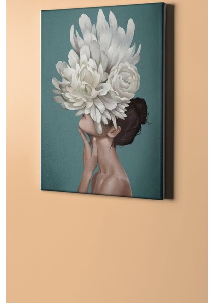 Sayılarla Boyama Seti Kasnaklı Gül Kadın 8 50 x 65 cm fiyatları