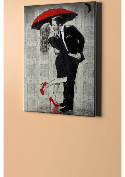 Sayılarla Boyama Seti Kasnaklı Aşk ve Kırmızı Şemsiye 4 50 x 65 cm fiyatları