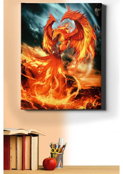 Sayılarla Boyama Seti Kasnaklı Ateşle Dans 50 x 65 cm