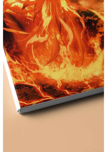 Sayılarla Boyama Seti Kasnaklı Ateşle Dans 50 x 65 cm modelleri