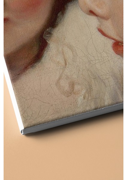 Sayılarla Boyama Seti Kasnaklı Iki Küçük Kız Kardeş 60 x 75 cm modelleri