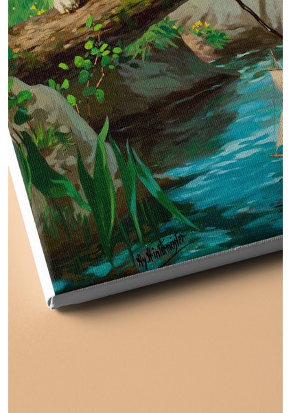 Sayılarla Boyama Seti Kasnaklı Pazar Kır Gezisi 50 x 65 cm modelleri