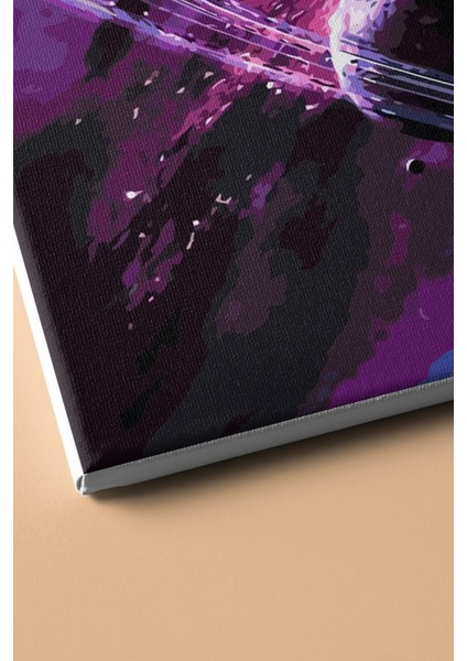 Sayılarla Boyama Seti Kasnaklı Uzak Dünyalar 50 x 65 cm modelleri