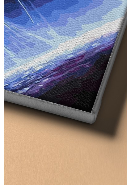 Sayılarla Boyama Seti Kasnaklı Uzak Dünyalar 50 x 65 cm fırsatları