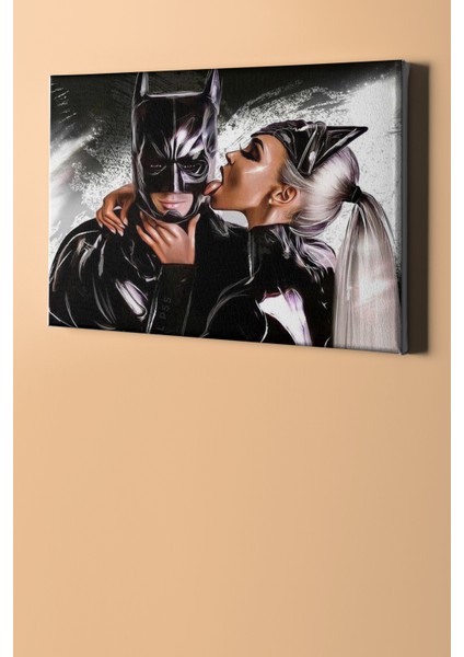 Sayılarla Boyama Seti Kasnaklı Batman ve Kedi Kadın 60 x 75 cm fiyatları