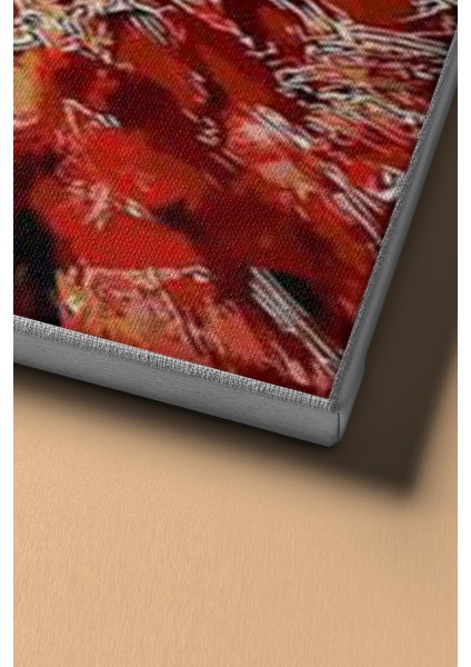 Sayılarla Boyama Seti Kasnaklı Kırmızılı Kadın 50 x 65 cm fırsatları