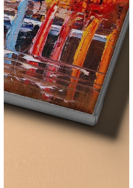 Sayılarla Boyama Seti Kasnaklı Iskelede Bekleyiş 50 x 65 cm fırsatları