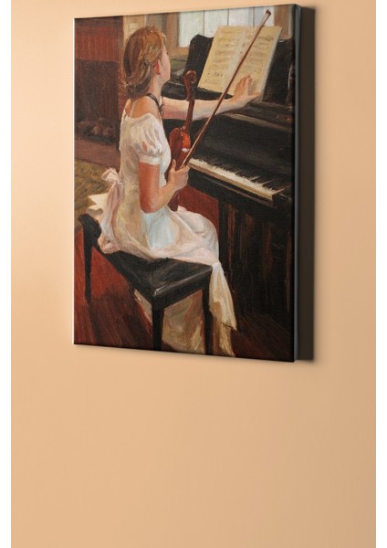 Sayılarla Boyama Seti Kasnaklı Piyano Aşkı 60 x 75 cm fiyatları