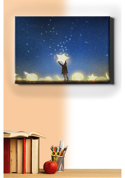 Sayılarla Boyama Seti Kasnaklı Yıldız Toplayıcı 60 x 75 cm