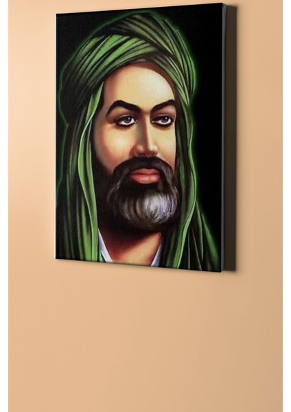 Sayılarla Boyama Seti Kasnaklı Hz Ali 40 x 50 cm