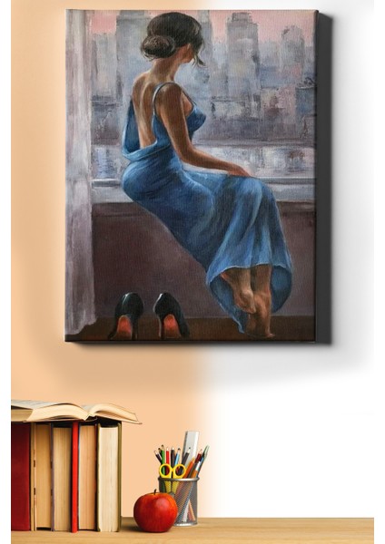 Sayılarla Boyama Seti Kasnaklı Balo Gecesi 60 x 75 cm