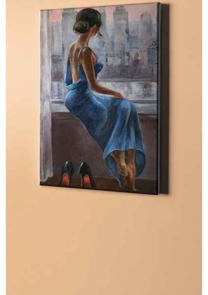 Sayılarla Boyama Seti Kasnaklı Balo Gecesi 60 x 75 cm