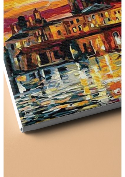 Sayılarla Boyama Seti Kasnaklı Venedik'te Gezinti 50 x 65 cm modelleri