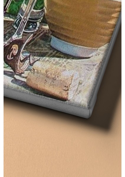 Şarap Kadehleri Sayılarla Boyama Seti Tuval Seti Fırça Boya Dahil (Kasnaklı) Hobi - 40 x 50 cm fırsatları