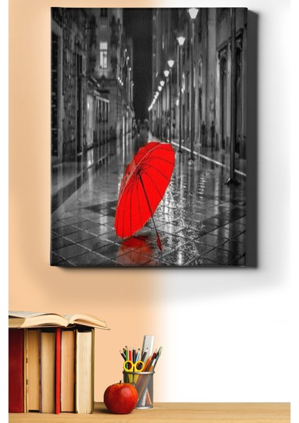 Sayılarla Boyama Seti Kasnaklı Gri Sokaklar 60 x 75 cm