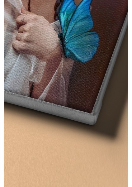 Sayılarla Boyama Seti Kasnaklı Mavi Kelebek ve Kızıl Kadın 50 x 65 cm fırsatları