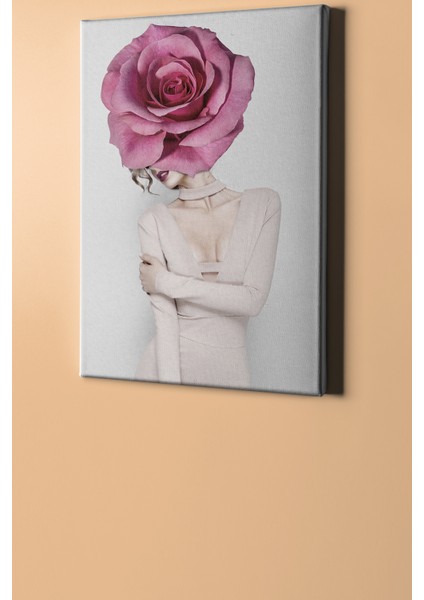 Sayılarla Boyama Seti Kasnaklı Çiçek Kadın 11 60 x 75 cm fiyatları