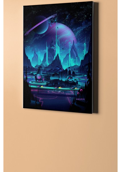 Sayılarla Boyama Seti Kasnaklı Satürn Halkaları 60 x 75 cm fiyatları