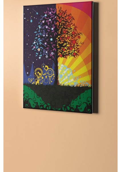 Sayılarla Boyama Seti Kasnaklı Zaman Döngüsü 60 x 75 cm fiyatları