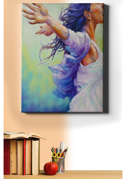 Sayılarla Boyama Seti Kasnaklı Rahatlama 60 x 75 cm