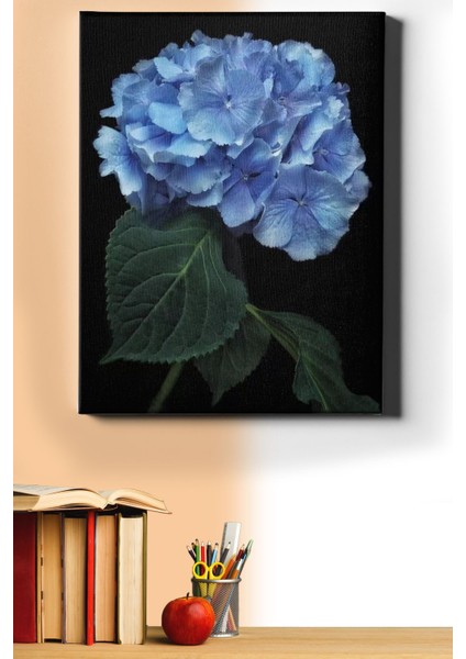 Sayılarla Boyama Seti Kasnaklı Mavi Ortanca 50 x 65 cm
