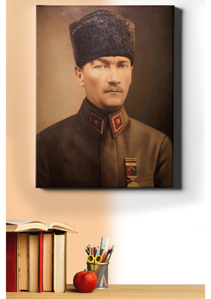 Sayılarla Boyama Seti Kasnaklı Başkomutan 60 x 75 cm