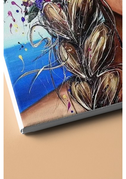 Sayılarla Boyama Seti Kasnaklı Yaz Çiçekleri 40 x 50 cm