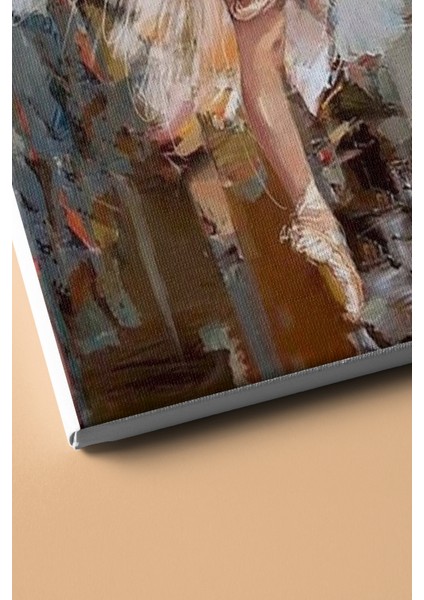 Sayılarla Boyama Seti Kasnaklı Tutkulu Balerin 40 x 50 cm