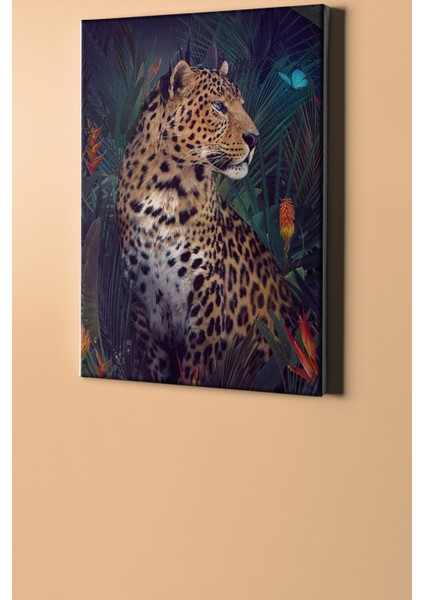 Kaplan Sayılarla Boyama Seti Kasnaklı 40 x 50 cm