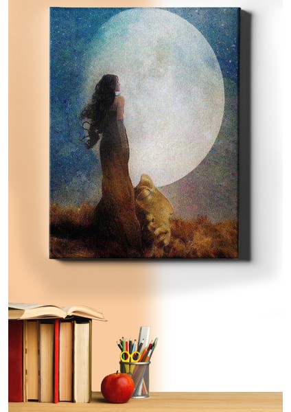 Sayılarla Boyama Seti Kasnaklı Maske Ardı Ay 50 x 65 cm