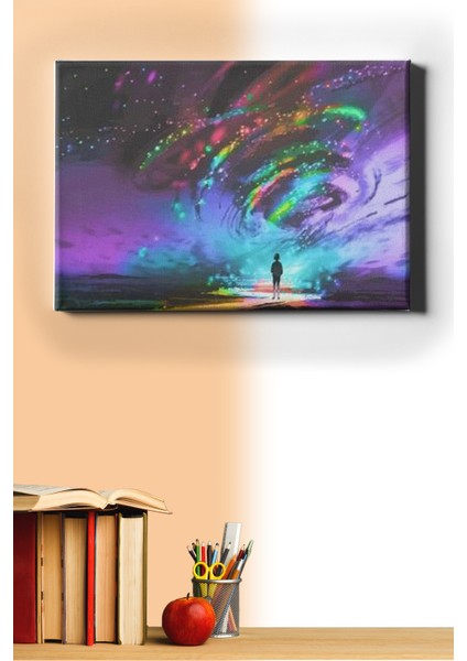 Sayılarla Boyama Seti Kasnaklı Fantastik Kasırga 50 x 65 cm