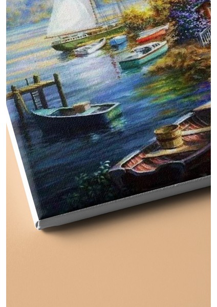 Sayılarla Boyama Seti Kasnaklı Doğa Ile Iç Içe 50 x 65 cm