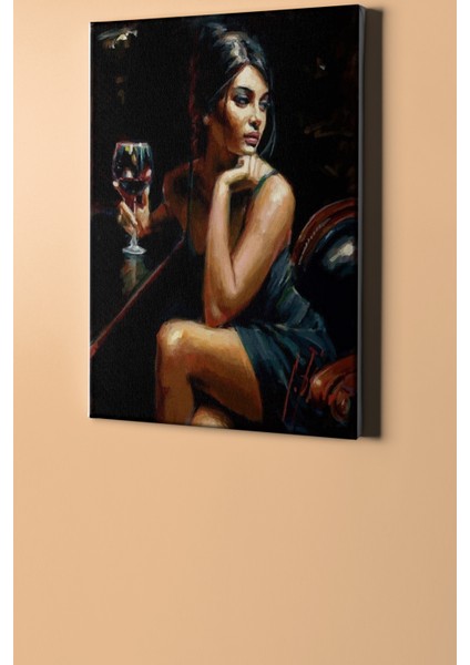 Sayılarla Boyama Seti Kasnaklı Son Kadeh 50 x 65 cm fiyatları