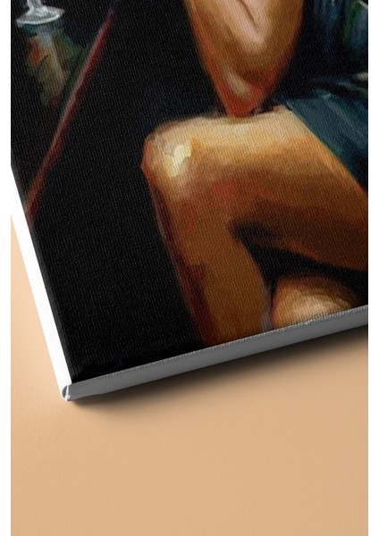 Sayılarla Boyama Seti Kasnaklı Son Kadeh 50 x 65 cm modelleri