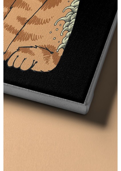 Sayılarla Boyama Seti Kasnaklı Samuray Kedi 50 x 65 cm fırsatları