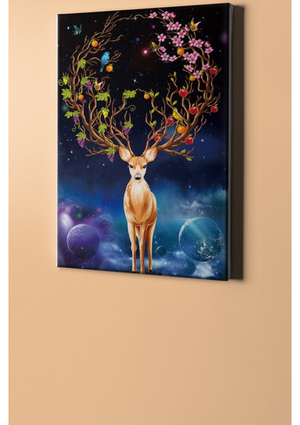 Sayılarla Boyama Seti Kasnaklı Ceylan Bahçesi 50 x 65 cm fiyatları