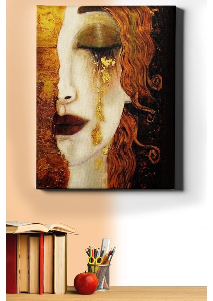 Sayılarla Boyama Seti Kasnaklı Altın Gözyaşları 50 x 65 cm