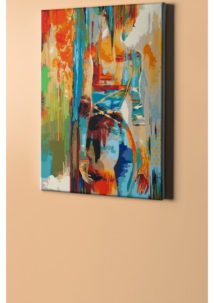 Sayılarla Boyama Seti Kasnaklı Ayrılık 50 x 65 cm fiyatları