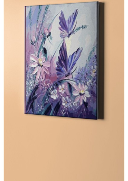 Sayılarla Boyama Seti Kasnaklı Papatya ve Kelebekler 60 x 75 cm fiyatları
