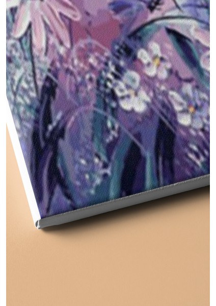 Sayılarla Boyama Seti Kasnaklı Papatya ve Kelebekler 60 x 75 cm modelleri