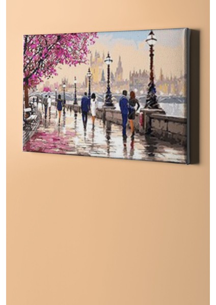 Sayılarla Boyama Seti Kasnaklı Romantik Çiftler 60 x 75 cm fiyatları