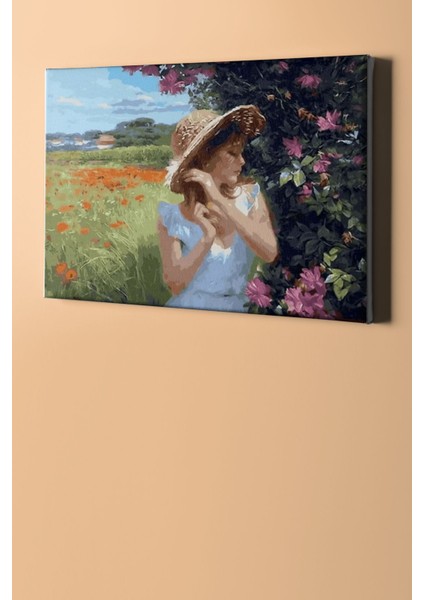 Sayılarla Boyama Seti Kasnaklı Kır Gezisi 100 x 140 cm