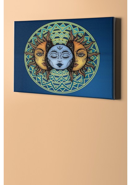 Sayılarla Boyama Seti Kasnaklı Tutulma 60 x 75 cm fiyatları
