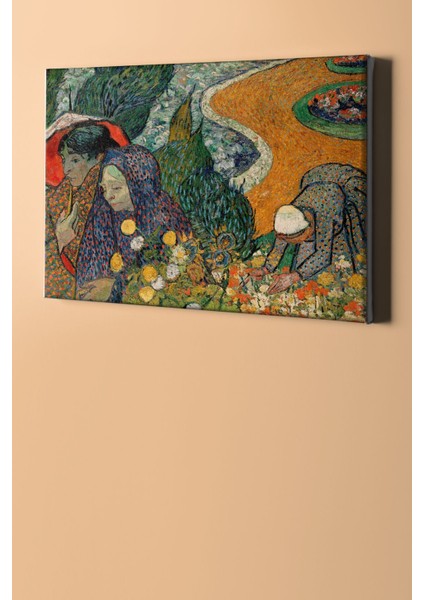 Sayılarla Boyama Seti Kasnaklı Van Gogh Arlesli Kadınlar 60 x 75 cm fiyatları